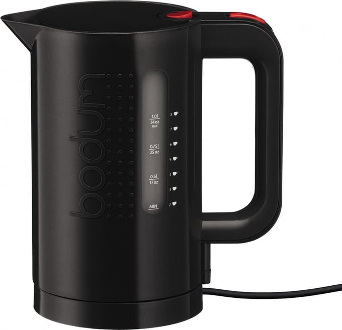 Bodum Waterkoker 1L zwart