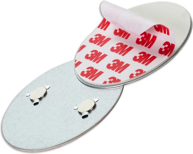 Magnetic Mount magnetische houder voor rookmelders vanaf 7 cm Ø zelfklevend