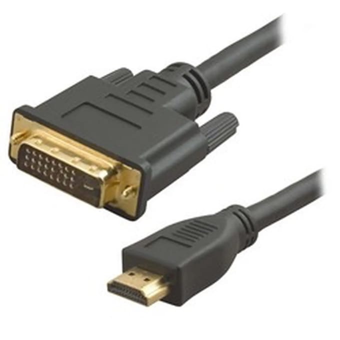HDMI naar DVI-kabel 24-pins 1,8 meter Dual Link-kabel PS3