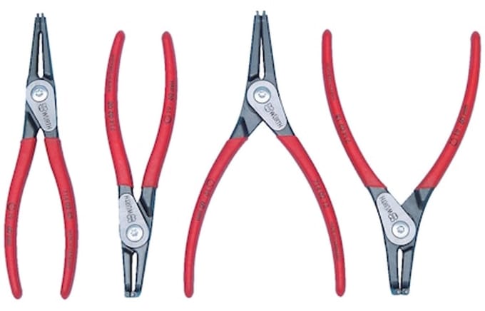 Wurth - Borgringtang set 4-delig - Borgringtang set 4-delig x 1 st