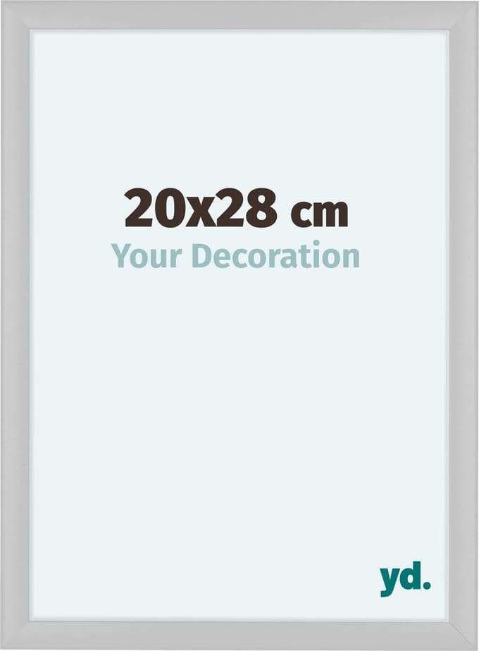Your Decoration - Fotolijst 20x28 cm - MDF - Wit Hoogglans - Como