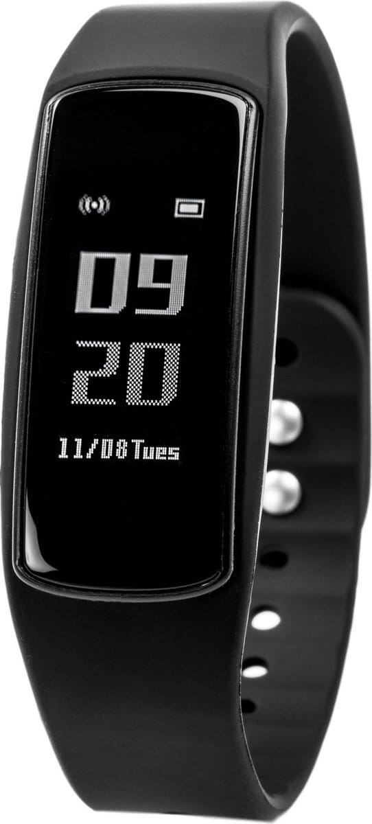 NUBAND FLASH HARTSLAGMETER & SLAAPTRACKER - ZWART
