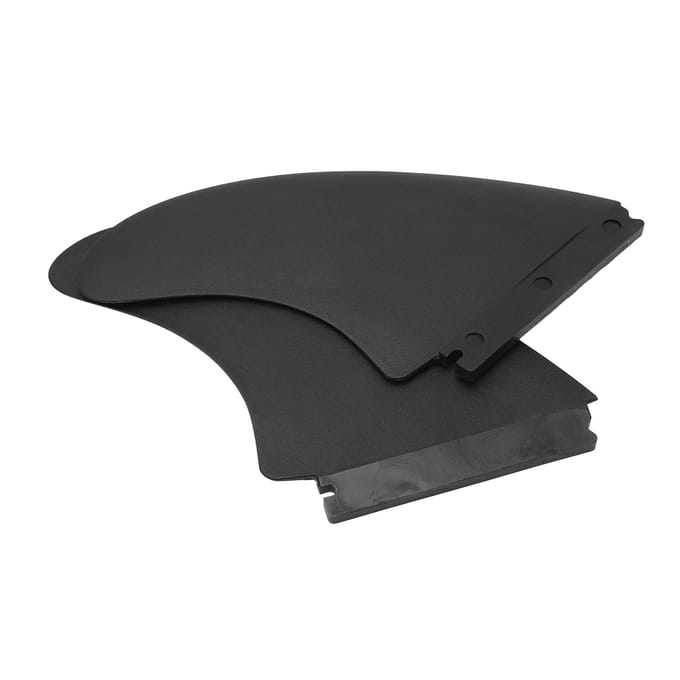 1 Paar Paddleboard Vinnen Vervanging Windsurfen PVC Surfboard Longboard Staartvin G7 black