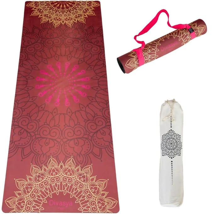 Recycled Microfiber Yogamat Divasya-Yoga 001