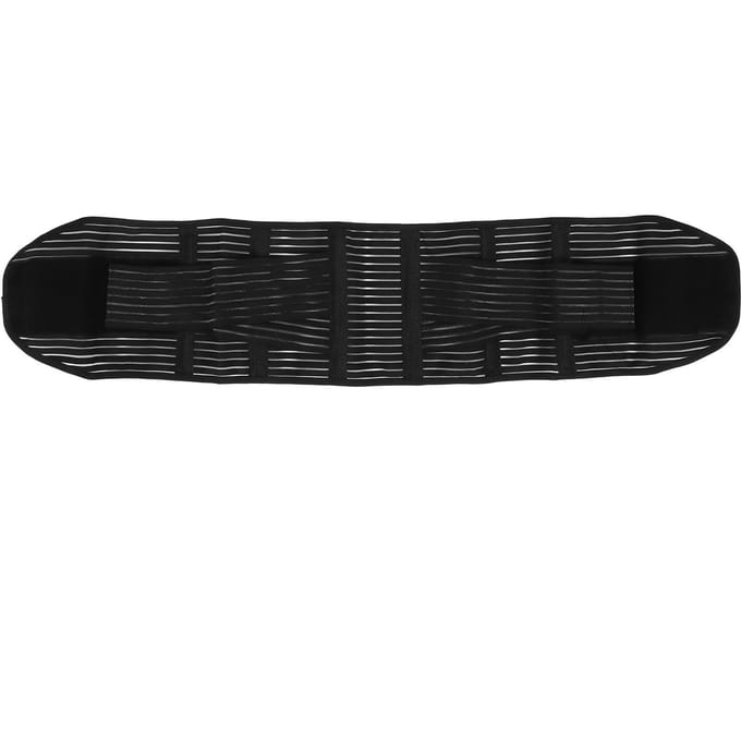 Ademende Taille Lendel Onderrug Brace Pijnverlichting Spanning Verstelbare Rugsteun Riem M black