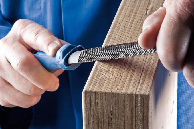 Houtrasp Halfrond voor Bewerking en Vlakken
