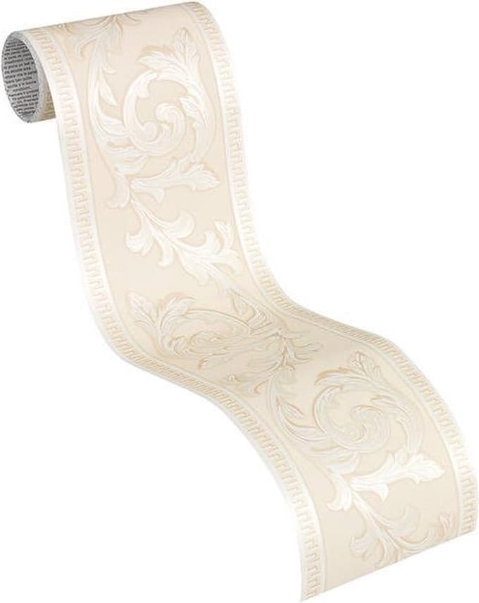 BAROK BEHANGRAND | Zelfklevend - beige crème parelmoer - A.S. Création Only Borders 11