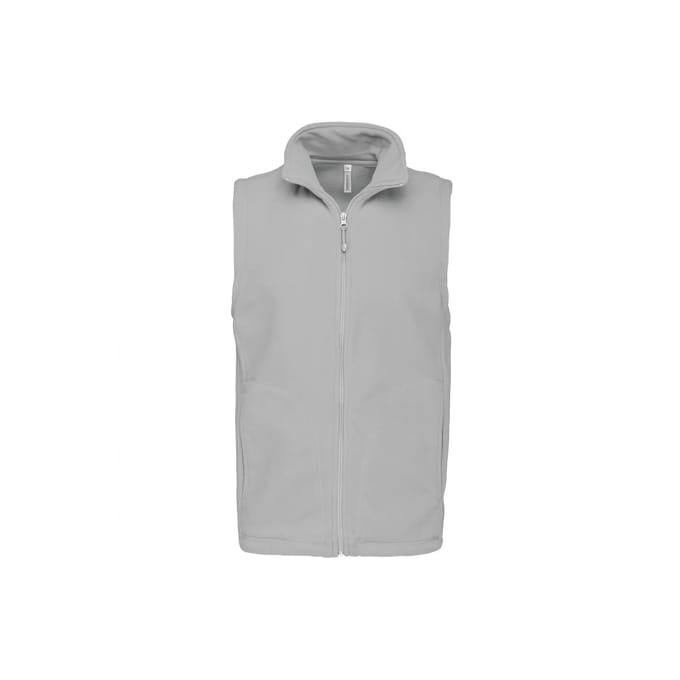 Kariban Bodywarmer van microfleece heren K913 - Snow Grey - XL