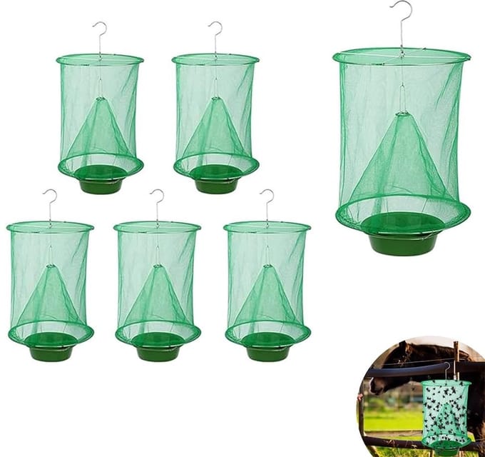 Dailygoods- Vliegenval Herbruikbaar - Vliegenvanger - - Opvouwbaar