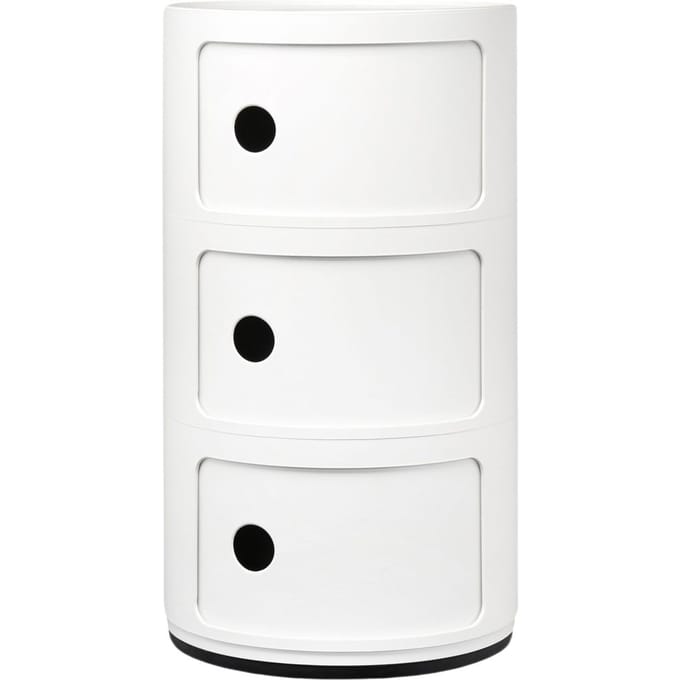 Kartell - Componibili Container - 3 elementen - wit