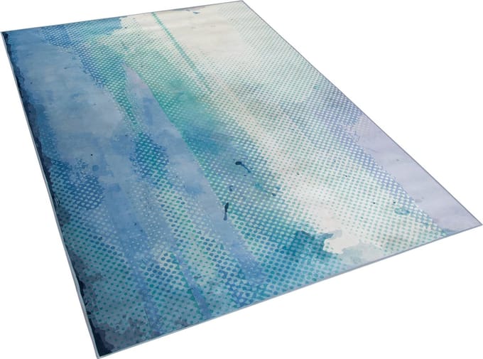 SUSUZ - Laagpolig vloerkleed - Lichtgrijs - 140 x 200 cm - Polyester