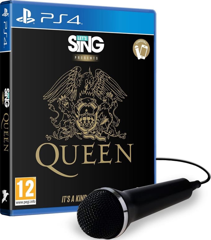 Let's Sing presenteert Queen (1 microfoon bundel) - Sony PlayStation 4 - Muziek