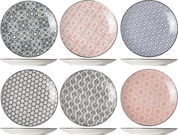 Cosy&Trendy Delirio Dinerbord - Ø 23.5 cm - Set-6