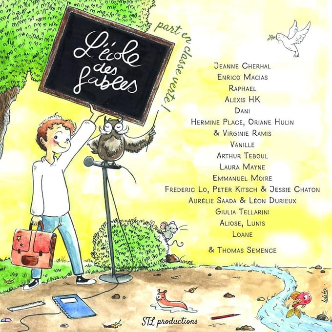 L'École Des Fables - Part En Classe Verte (CD)