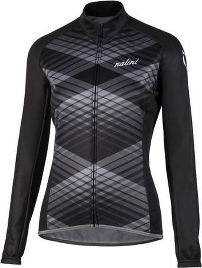 Nalini Lady Ti Fietsshirt - Dames - Maat S - Zwart/Grijs