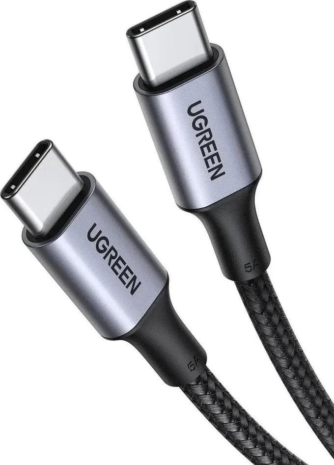 UGREEN USB-laadkabel USB-C stekker 2 m Zwart 70429