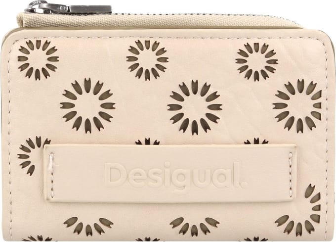 Desigual Kaarthoes Amorina Emma Small Wallet Beige Crude
