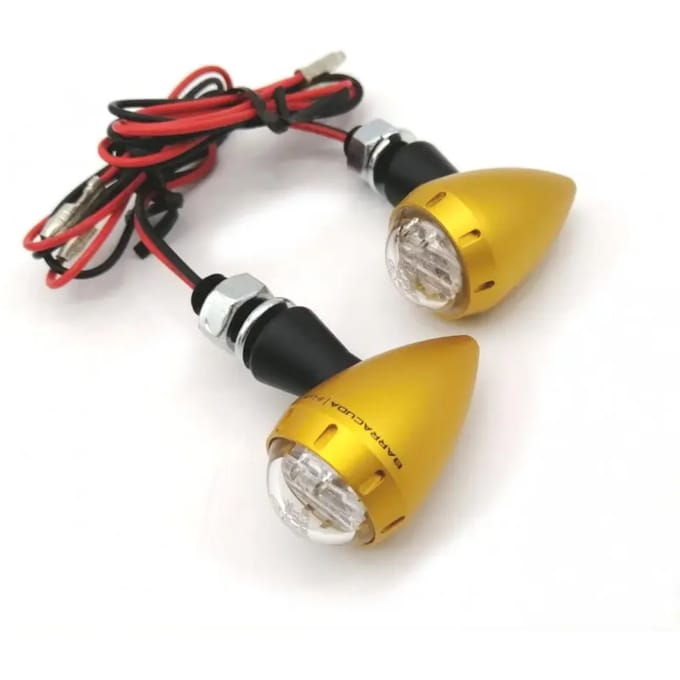 Paar motorfiets LED-knipperlichten Barracuda S-Led B-Lux