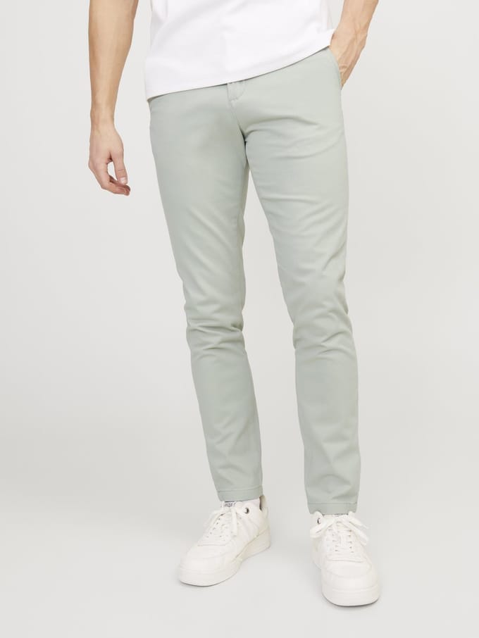 JACK & JONES Marco Bowie slim fit - heren chino - saliegroen