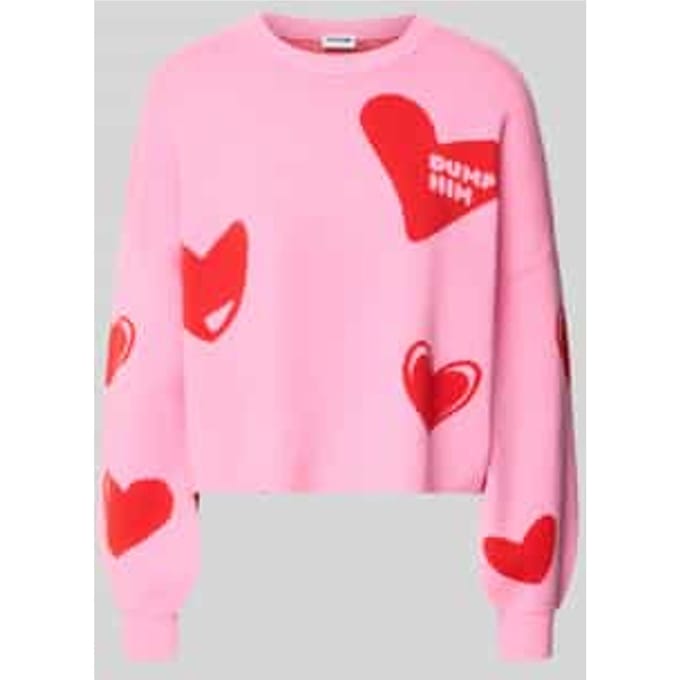 Oversized Gebreide pullover van Viscosemix Model 'SHYLA'
