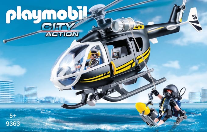 PLAYMOBIL SIE-helikopter - 9363