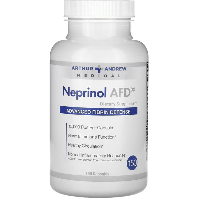 Neprinol Afd, Défense Avancée de la Fibrine, 15 000 FU, 150 Capsules