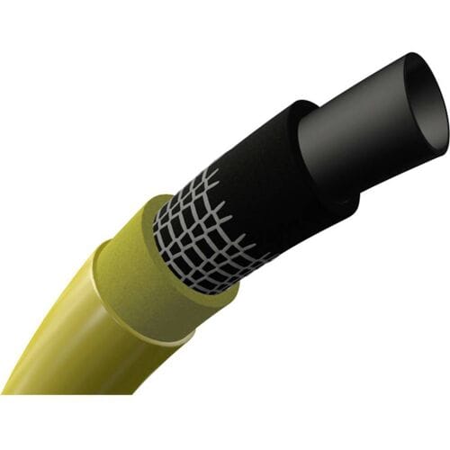 meerlaagse flexibele tuinslang d25 mm x 25 m - geel - tricoflex - 194268