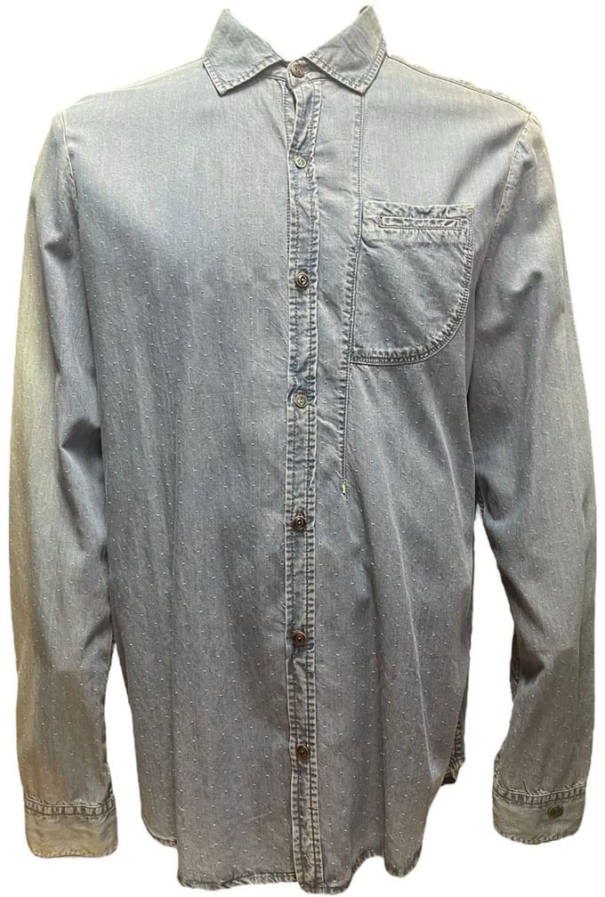 Cast Iron Overhemd - Blauw - Maat XXL