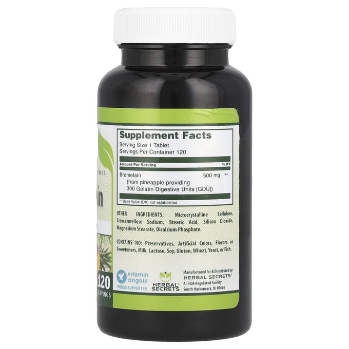 Bromelaïne, 500 mg, 120 tabletten