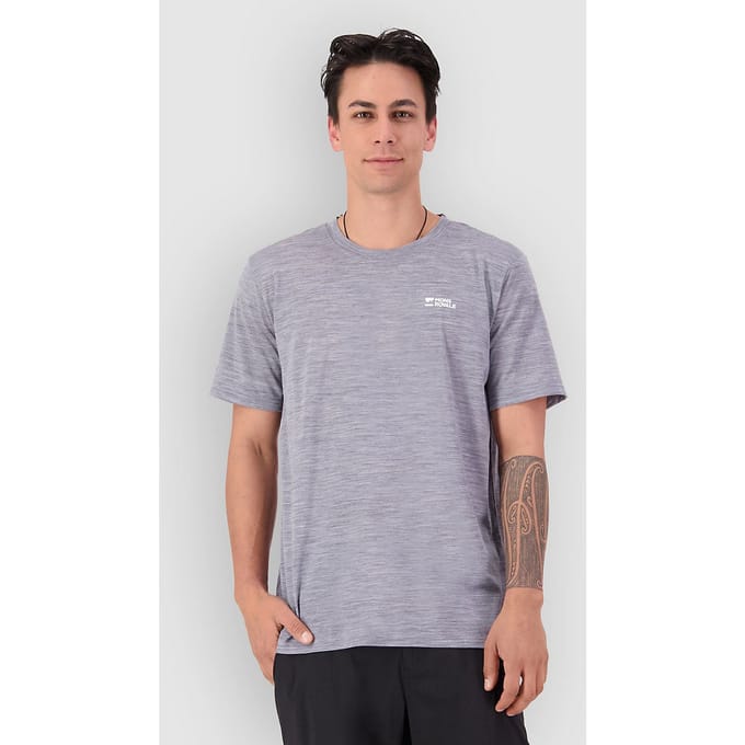 Mons Royale Icon Merino Tech Shirt grijs