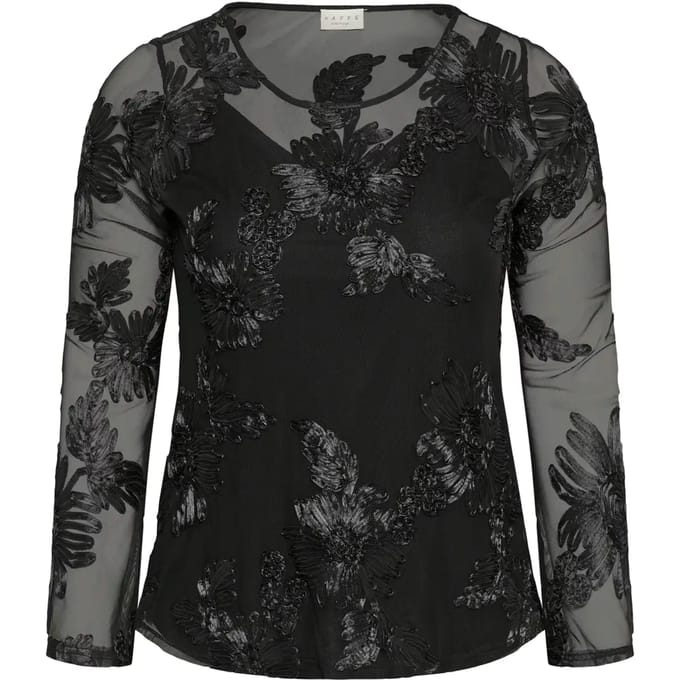 Dames-T-shirt KAFFE Curve Juliana