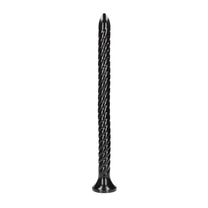 Shots - Ouch! OU842BLK - Swirled Anal Snake - 20''/ 50 cm - Black
