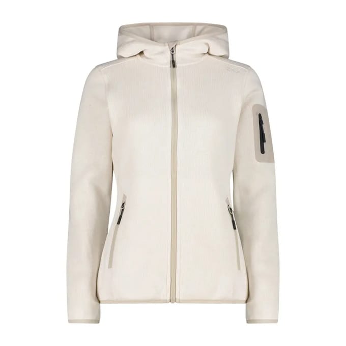 Dikke gebreide hoodie dames CMP Knit-Tech