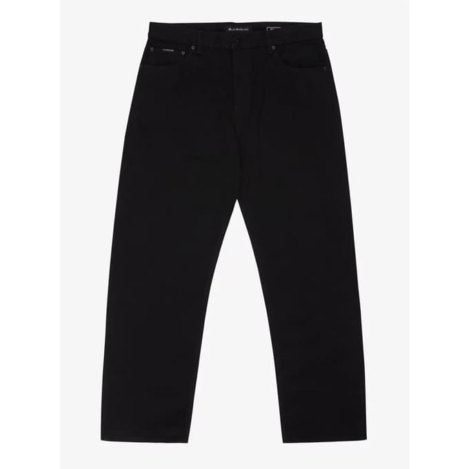 Quiksilver Baggy Spijkerbroek Zwart 36 Man
