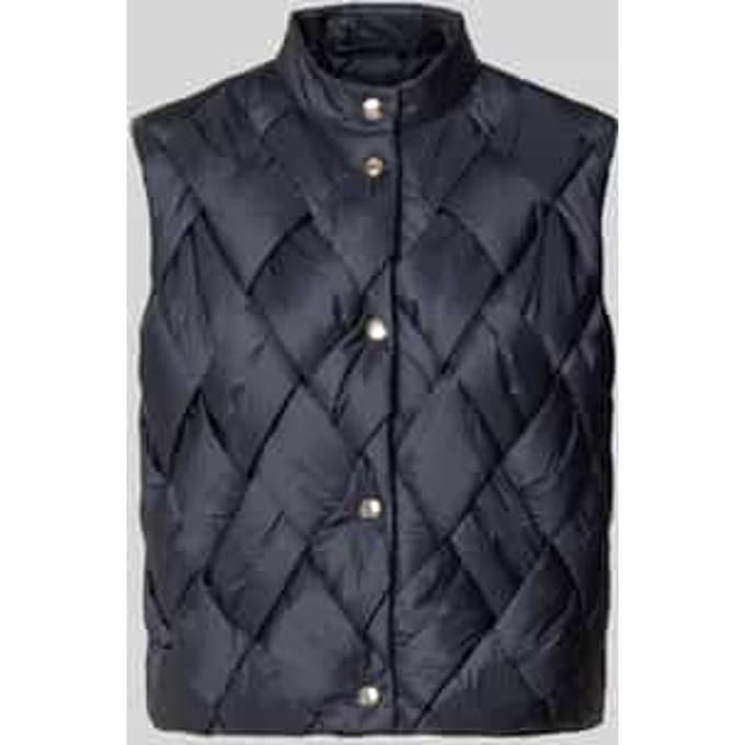 Bodywarmer met opstaande kraag model 'Vroni'