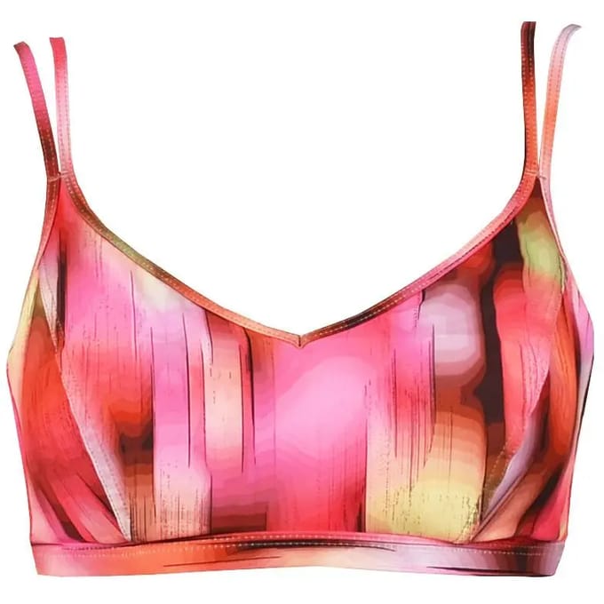 Dames zwemkleding top Red Point Bindy Mastectomia