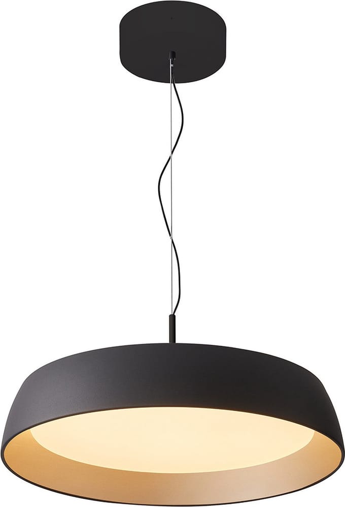 Steinhauer - hanglamp - Mykty - zwart - metaal - Ø 45cm - LED - 3689ZW