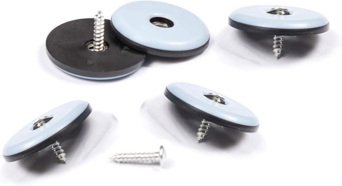 Teflon meubelglijders 16 stuks rond 38 mm, vloerbeschermers