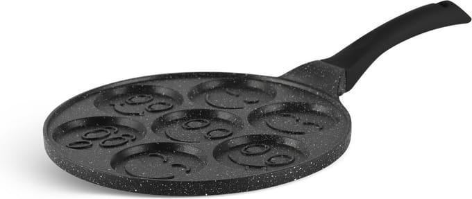Pannenkoekenpan - Keramische/Marmeren Coating - 26 cm - 7 kops