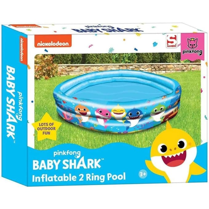 Baby Shark opblaasbaar zwembad
