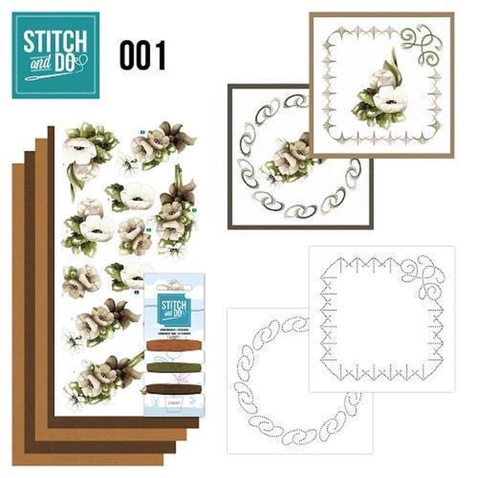 Stitch and Do 1 - Bloemen