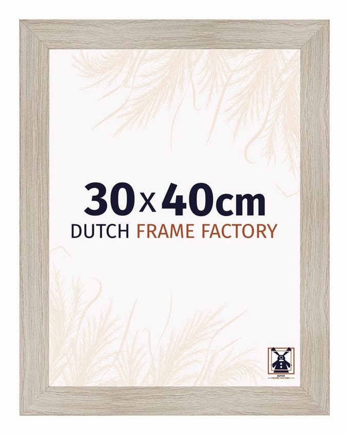 Fotolijst 30x40 cm - MDF - Eiken Licht - Praag