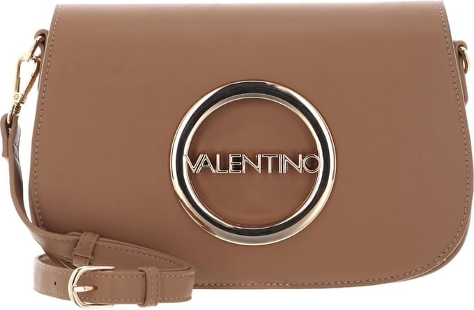 VALENTINO Schoudertas Moses Flap Bag Beige Lichtbruin