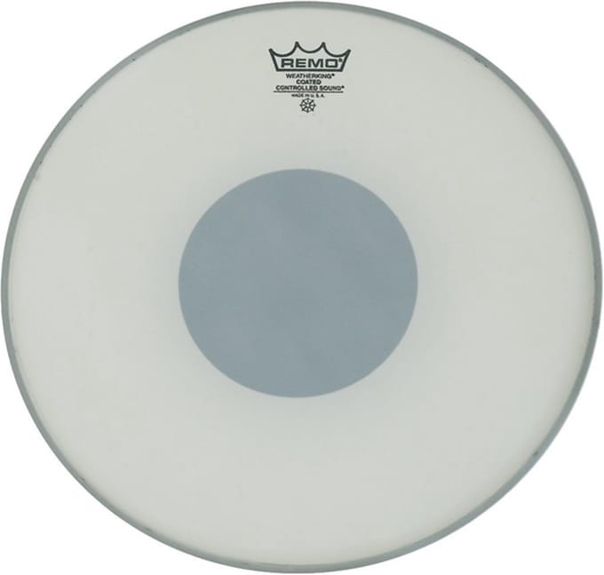 Remo CS Ambassador Coated Black Dot 16" - Tom vel
