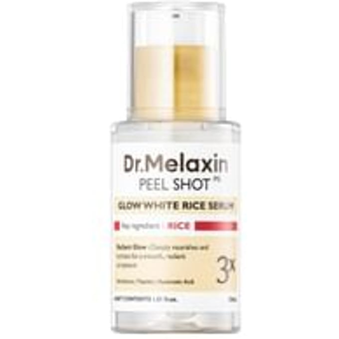 Dr.Melaxin, Peel Shot, Sérum Riz Blanc Éclat, 30ml (1,01 once liquide) beige