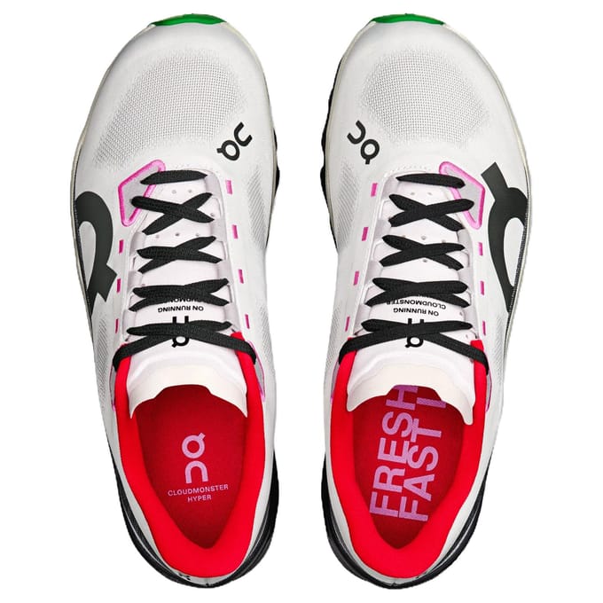 Cloudmonster Hyper Zilver IJzer Heren Sneakers Wit 3ME10132034 45 white