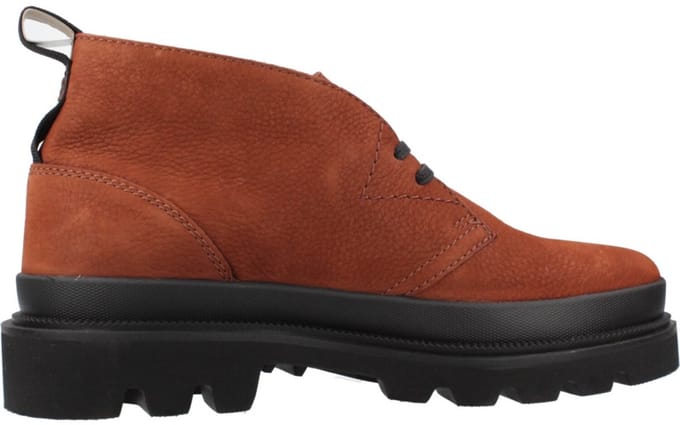 Veterschoen Clarks Men Badell DB Chestnut Nubuck-Schoenmaat 45