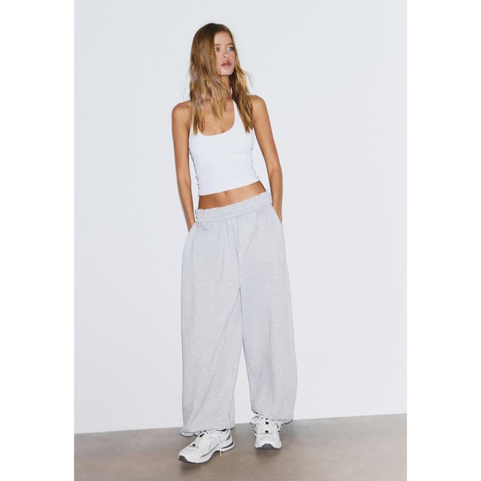 Stradivarius Haltertop  Wit L