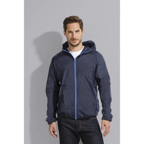 SOL'S Unisex Windbreaker Shore L946 - Navy/Royal Blue 241 - XXL
