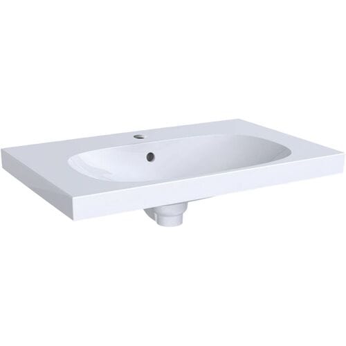 Geberit Acanto washbasin with shelf 75 x 48.2 cm, 500.622.01.2